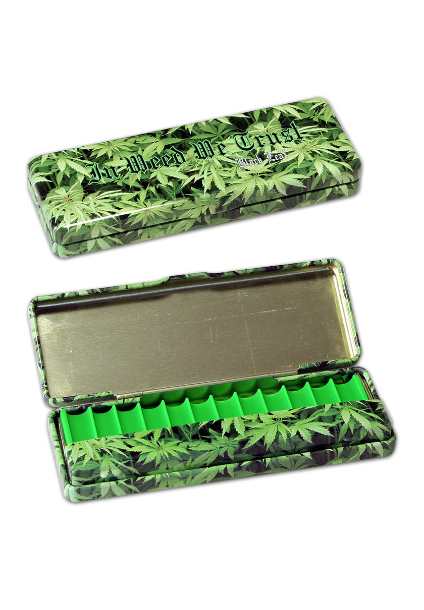 'Black Leaf' 'Leaves' Can with Filter Case