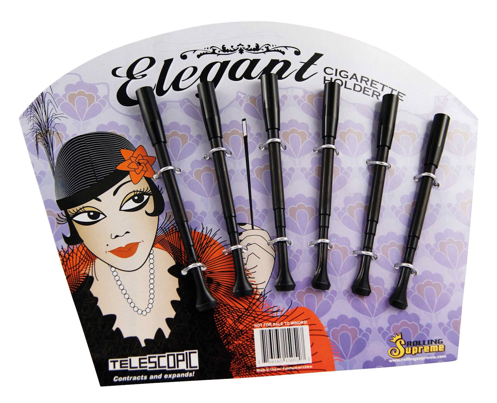 Rolling Supreme | elegant telescopic cigarette holder - 1pc