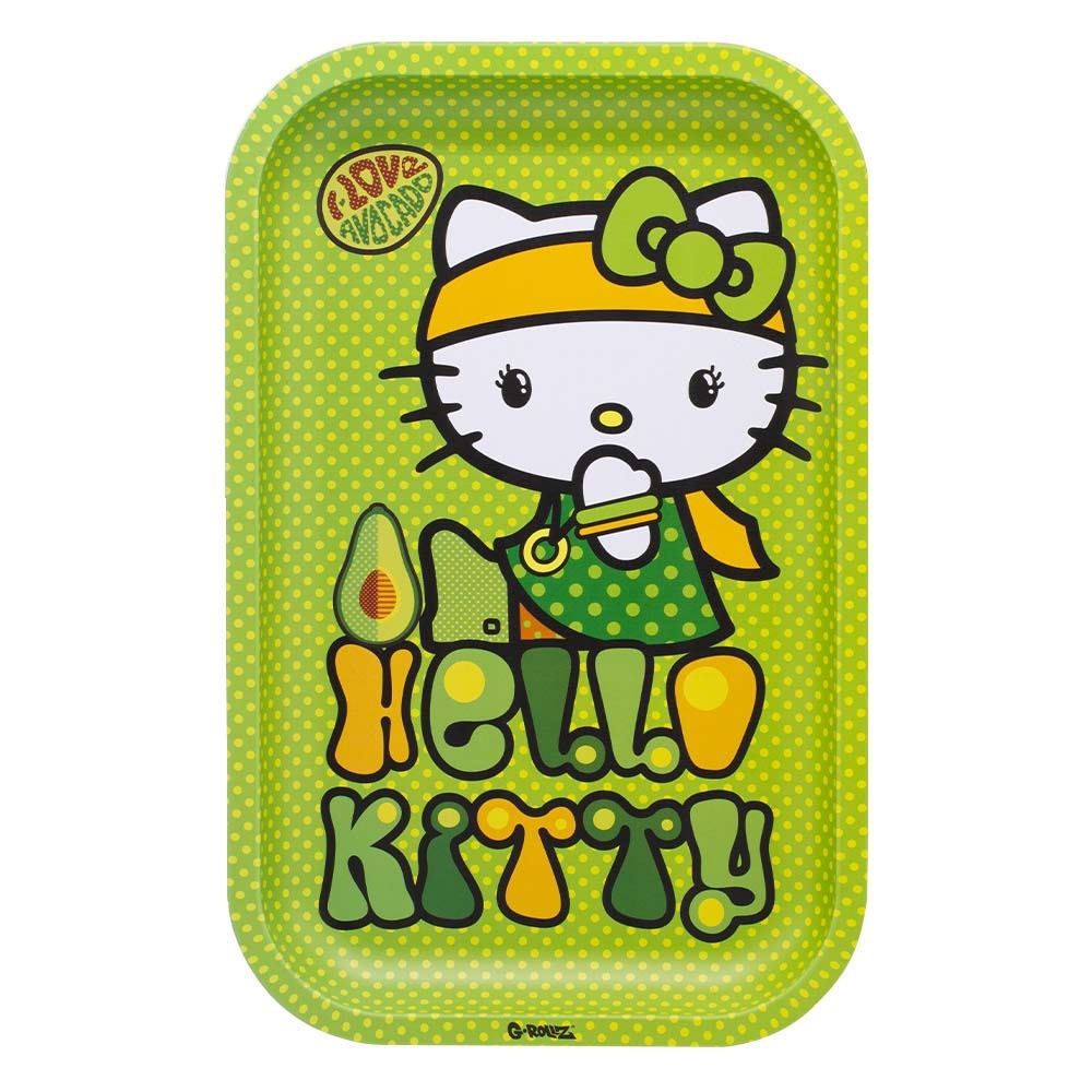 G-Rollz | Hello KittyTM  - kitchen tray - 'Avocado' - 17.5 x 27.5cm