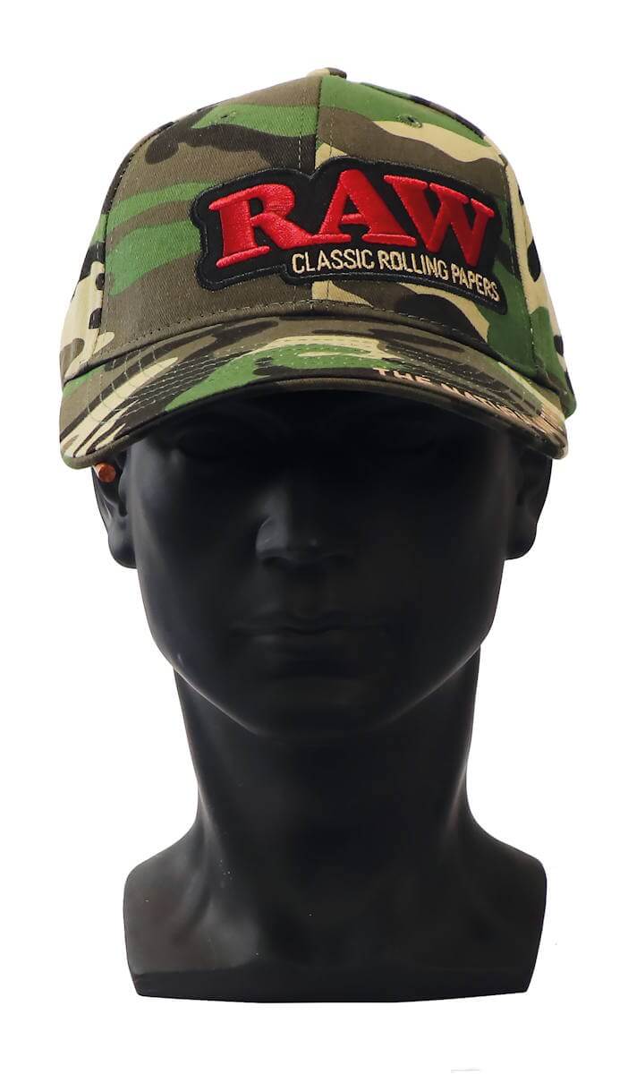 RAW | baseball cap with poker - camo