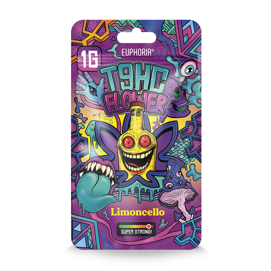 Euphoria | T9HC flower - Limoncello - 1g