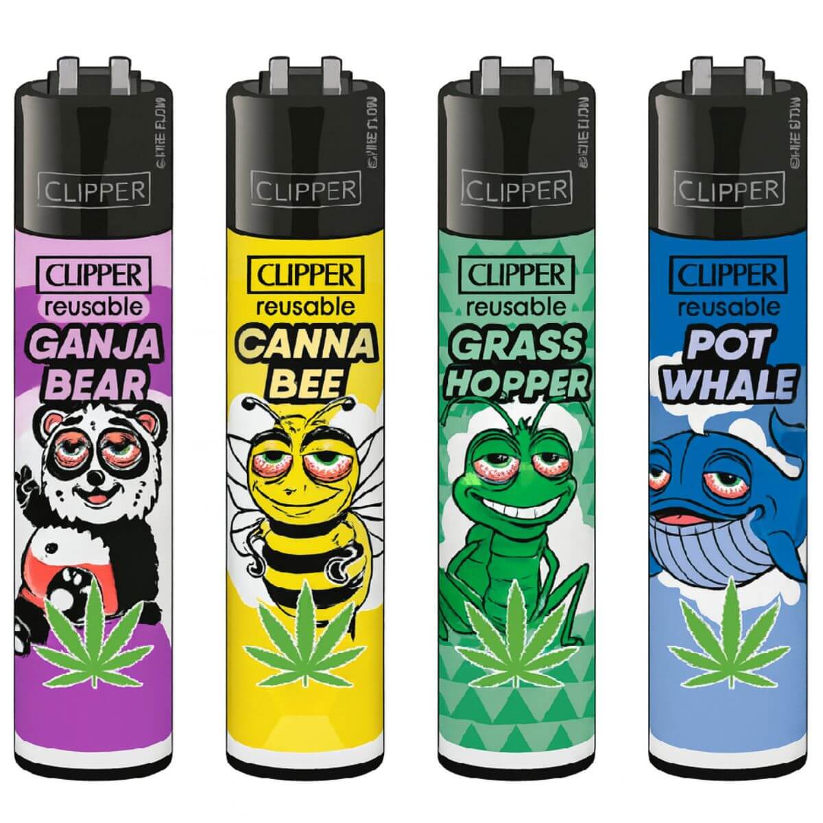 Clipper | lighters - 'Marijuanimals'