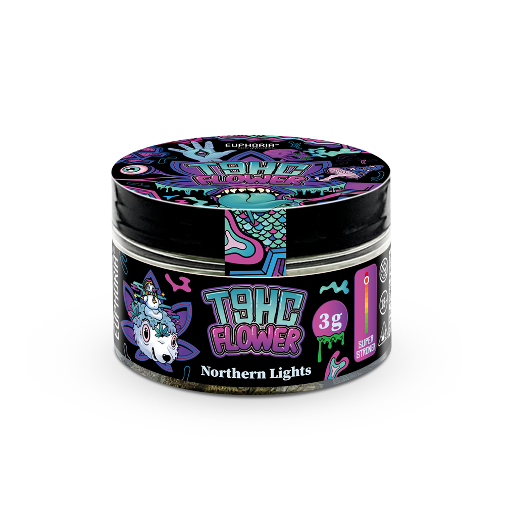 Euphoria | T9HC flower - Northen Lights - 3g