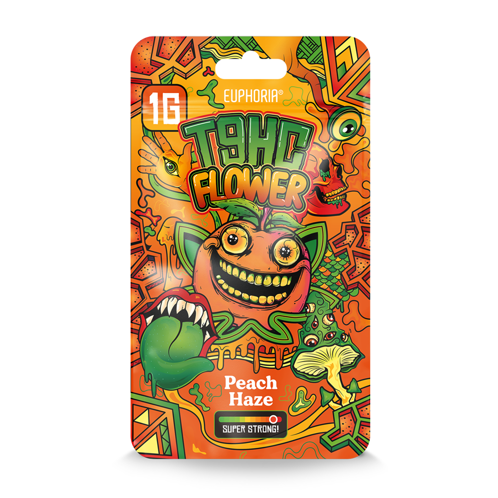 Euphoria | T9HC flower - Peach Haze - 1g