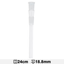 Klaasist adapter - SG: 18,8mm - L: 24cm
