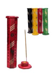 Wooden Incense Stick Holder Tower