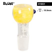 Boost | Fumed Glass Bowl - Yellow- SG:18.8mm