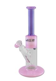 'Blaze Glass' Glass Bong purple/pink
