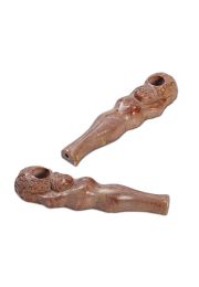 'Lady' Soapstone Pipe