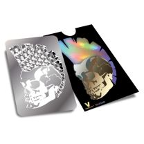Grinder Card - Mohawk Skull