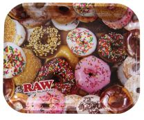 RAW 'Donut' metal rolling tray L