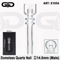 Grace Glass | Domeless Quartz Nail For Oil Bongs for a SG:14.5mm (male) socket