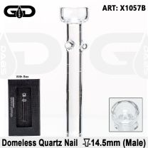 Grace Glass | Domeless Quartz Nail For Oil Bong for a SG:14.5mm (male) socket