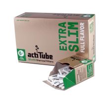 actiTube | activated carbon filter - EXTRA SLIM - 50pcs