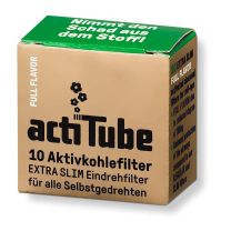 ''actiTube' Activated Carbon Filter EXTRA SLIM 10pcs