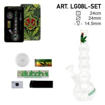 Amsterdam | Greenline Bong giftset with 