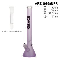 Grace Glass | Purple Pearl Beaker H:50cm