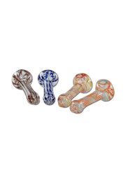 Hand Pipes in various designs - 7,5cm - 1pcs