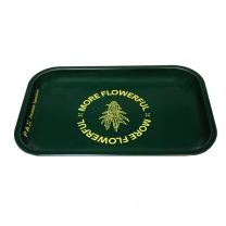 PAX | Metal rolling tray - More Flowerful - green