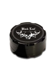 Black Leaf | Aluminium grinder 2-part - Skull - Ø 40/37mm