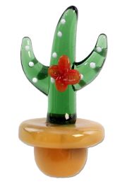 Glass Carb Cap 'Cactus'