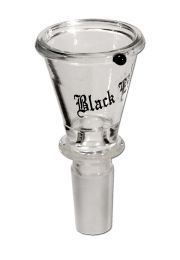 Black Leaf | Glass bowl - conical - 18.8mm