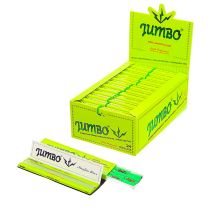 Jumbo | Green professional rolling papers with prerolled tips