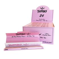 Jumbo | Pink king size rolling papers with filters