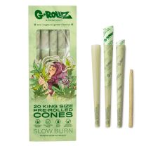 G-Rollz | Collector "Colossal Dream" organic green hemp - 20 KS cones
