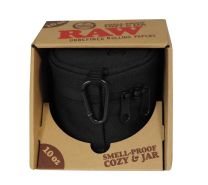 RAW | Mason jar in smellproof cozy protective case - 10oz