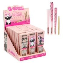 G-ROLLZ | Banksy's Graffiti - Lightly Dyed Pink - 3 KS Cones In Each Pack