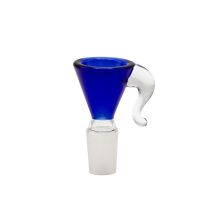 Amsterdam | Glass Bowl with a white handle - SG:14.5 mm blue