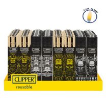 Clipper Lighters 'Mixed Driving Skulls'