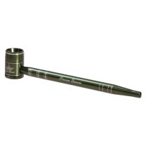 Screen Queen | Screenless pipe + 10 activated carbon filter tips - green
