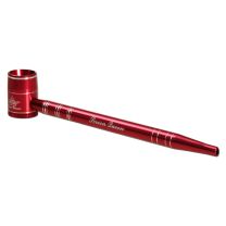 Screen Queen | Screenless pipe + 10 activated carbon filter tips - red
