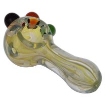 3" mini Handpipe glass, Coloured