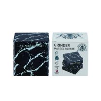 Champ High' square grinder - marble