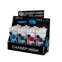 Champ High' pipe+grinder - smart duo
