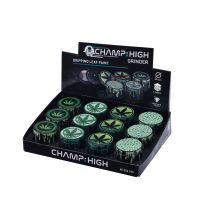 Champ High' grinder - 40mm - dripping leaf paint