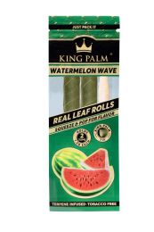 King Palm | 2 Slim palmilehest sigarihülsi – 'Watermelon Wave'