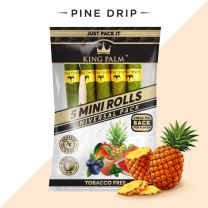 King Palm | 5 Mini palmilehest sigarihülsi – 'Pine Drip'