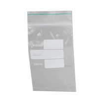 Zip Bags clear with strain info - 40x60mm