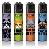 Clipper lighters 'Angry Cats'