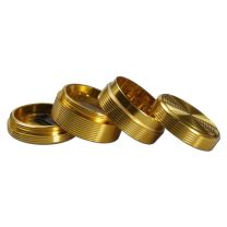 Ripple Grinder - 4 parts - gold