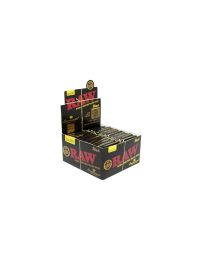 RAW Black Connoisseur rullimispaberid KS Slim + filtriotsad