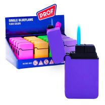 Prof | Windproof blue flame lighters - Fluo Color 