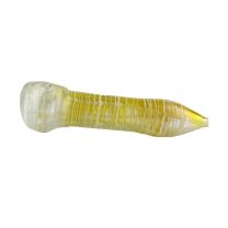 Klaasist piip - 'banana kush' - 13cm