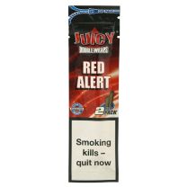 Juicy Jay's Double Blunt Wraps - Red Alert sigarihülsid 2tk