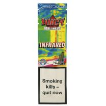 Juicy Jay's Double Blunt Wraps - Infrared sigarihülsid 2tk