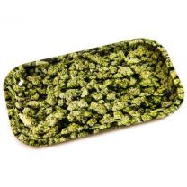 V Syndicate | Metal Rolling Tray - Buds - 27x16cm